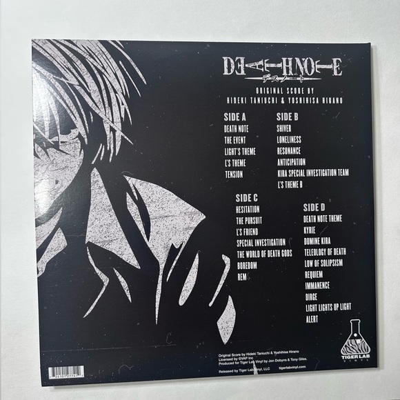 Death Note - Original Score - Vinyl LP Album Limited Edition Clear 📓 - Picture 5 of 7